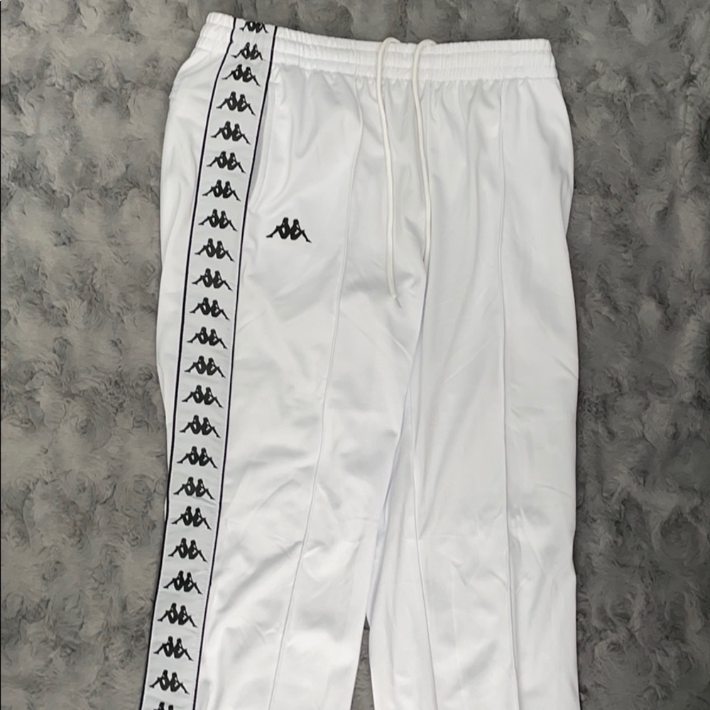 White Kappa Sweats